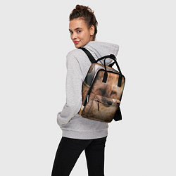 Рюкзак женский Строгая лисица, цвет: 3D-принт — фото 2