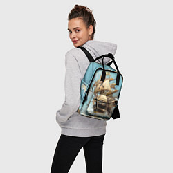 Рюкзак женский Парусник, цвет: 3D-принт — фото 2