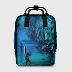 Рюкзак женский Фото дайвинг, цвет: 3D-принт