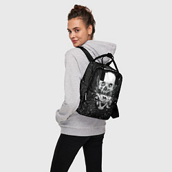 Рюкзак женский Череп Зверь и Брызги, цвет: 3D-принт — фото 2
