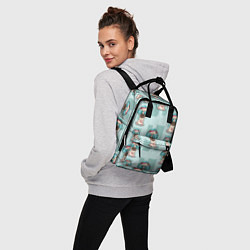 Рюкзак женский Крутой песик, цвет: 3D-принт — фото 2