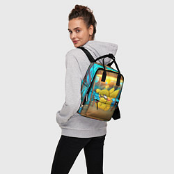 Рюкзак женский Пикачу детектив, цвет: 3D-принт — фото 2