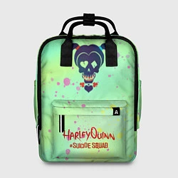 Рюкзак женский Череп Харли, цвет: 3D-принт