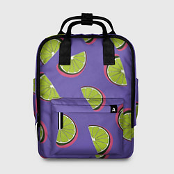 Рюкзак женский Лаймы, цвет: 3D-принт