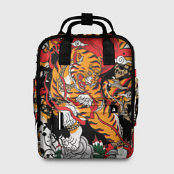 Женский рюкзак Самурайский тигр