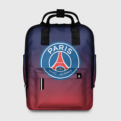 Рюкзак женский PSG ПСЖ PARIS SAINT GERMAIN, цвет: 3D-принт