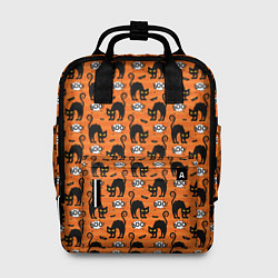 Рюкзак женский Чёрная Кошка, цвет: 3D-принт