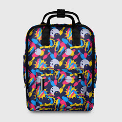 Рюкзак женский Боулинг, цвет: 3D-принт