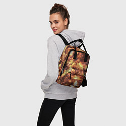 Рюкзак женский Кожаный камуфляж, цвет: 3D-принт — фото 2