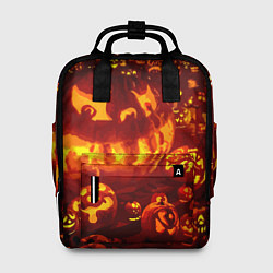 Рюкзак женский Тыквы на Хэллоуин, цвет: 3D-принт
