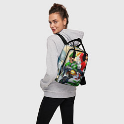 Рюкзак женский MarioHelmet, цвет: 3D-принт — фото 2