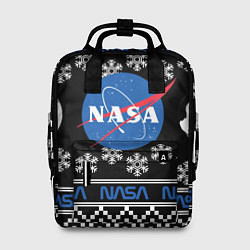 Рюкзак женский НАСА НОВЫЙ ГОД, цвет: 3D-принт