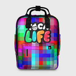 Рюкзак женский Toca Life: Pixels, цвет: 3D-принт