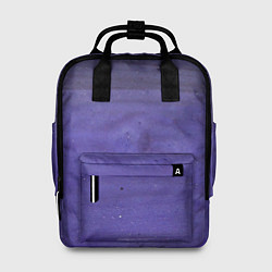 Рюкзак женский Фиолетовые краски, цвет: 3D-принт