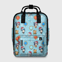 Рюкзак женский Genshin Impact Pattern, цвет: 3D-принт