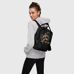 Рюкзак женский Собачка Йоркширский Терьер, цвет: 3D-принт — фото 2