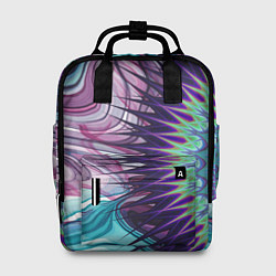 Рюкзак женский Психоделика Мандала Волны, цвет: 3D-принт