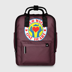 Рюкзак женский Лого фирмы троицы, цвет: 3D-принт