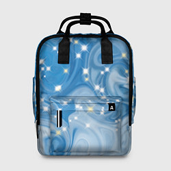 Рюкзак женский Голубая метелица, цвет: 3D-принт