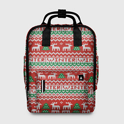 Женский рюкзак Deer Christmas Pattern