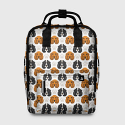 Рюкзак женский Собаки Спаниель, цвет: 3D-принт
