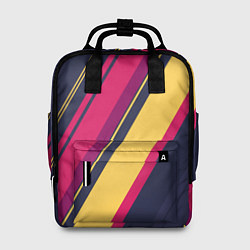 Рюкзак женский Геометрический Строй, цвет: 3D-принт