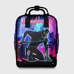 Рюкзак женский Ghostrunner Neon City, цвет: 3D-принт