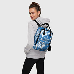 Рюкзак женский Снежное небо, цвет: 3D-принт — фото 2