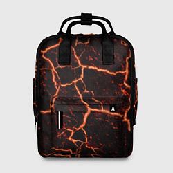 Рюкзак женский Раскаленная лаваhot lava, цвет: 3D-принт