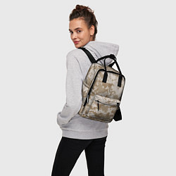Рюкзак женский Пустынный Милитари, цвет: 3D-принт — фото 2