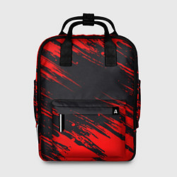 Рюкзак женский Красная краска брызги, цвет: 3D-принт