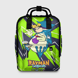 Рюкзак женский Rayman and globox, цвет: 3D-принт