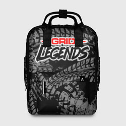 Рюкзак женский Grid Legends Гонки, цвет: 3D-принт