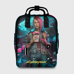 Рюкзак женский Cyberpunk Ви, цвет: 3D-принт