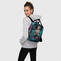Рюкзак женский Джуди сyberpunk2077, цвет: 3D-принт — фото 2