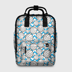 Рюкзак женский Мячи Волейбольные, цвет: 3D-принт