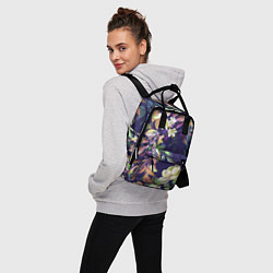 Рюкзак женский Цветы Красочный Букет, цвет: 3D-принт — фото 2