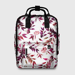 Женский рюкзак Цветы Летние Розовые
