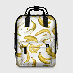 Рюкзак женский Кругом бананы, цвет: 3D-принт