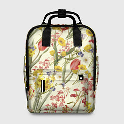 Женский рюкзак Цветы Весенние Тюльпаны