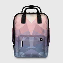 Рюкзак женский Полигональная свежесть 2022, цвет: 3D-принт