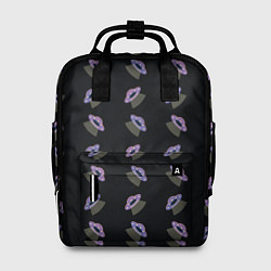 Рюкзак женский Летающие тарелки, цвет: 3D-принт