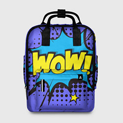 Рюкзак женский POP ART - стрикеры WOWWTF, цвет: 3D-принт