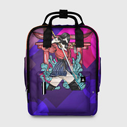 Рюкзак женский Девушка самурай Кунаичи, цвет: 3D-принт