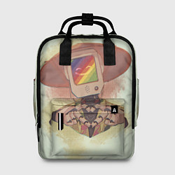 Рюкзак женский Хранитель на позитиве, цвет: 3D-принт