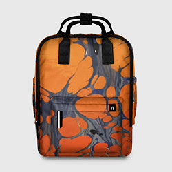 Рюкзак женский Лавовая паутина, цвет: 3D-принт