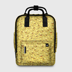 Рюкзак женский Утиный принт, цвет: 3D-принт