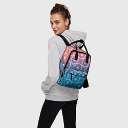 Рюкзак женский Восточная мозаика, цвет: 3D-принт — фото 2