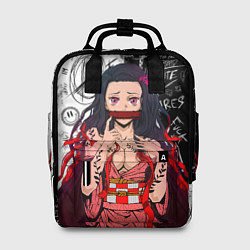 Рюкзак женский Незуко - Клинок рассекающий демонов, цвет: 3D-принт