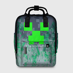 Рюкзак женский Minecraft - пламя, цвет: 3D-принт